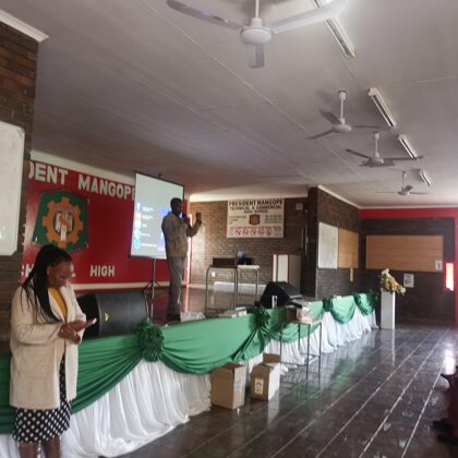 2022 National Science Week collaboration with SANSA in Bojanala District