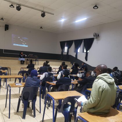 2022 National Science Week collaboration with SANSA in Bojanala District