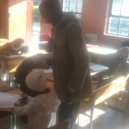 Bosa Bo Sele Primary School After School Learning Support club at work