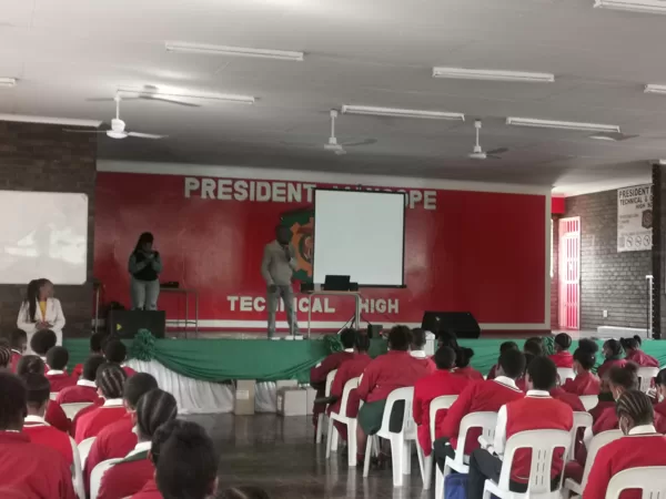 2022 National Science Week collaboration with SANSA in Bojanala District
