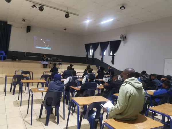 2022 National Science Week collaboration with SANSA in Bojanala District