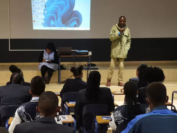 2022 National Science Week collaboration with SANSA in Bojanala District
