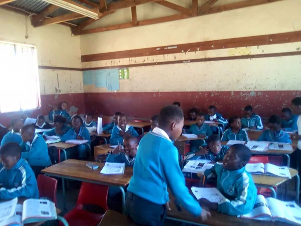 Supporting Madima Primary School learners as a QLTC partner during 2019 National Science W