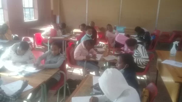 Bosa Bo Sele Primary School After School Learning Support club at work