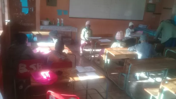 Bosa Bo Sele Primary School After School Learning Support club at work