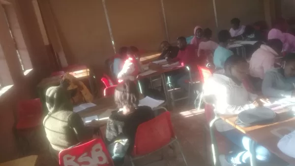 Bosa Bo Sele Primary School After School Learning Support club at work