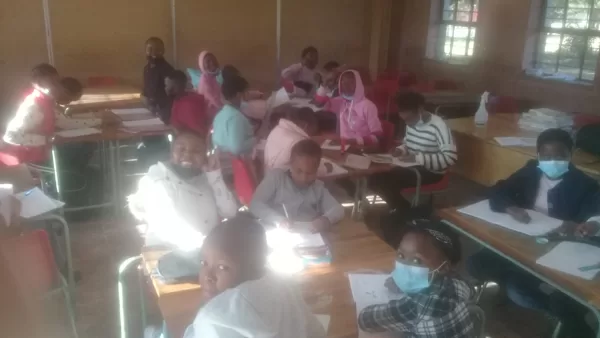Bosa Bo Sele Primary School After School Learning Support club at work